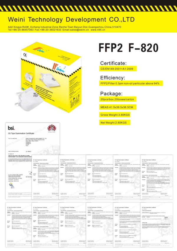 FFP2 Certificate